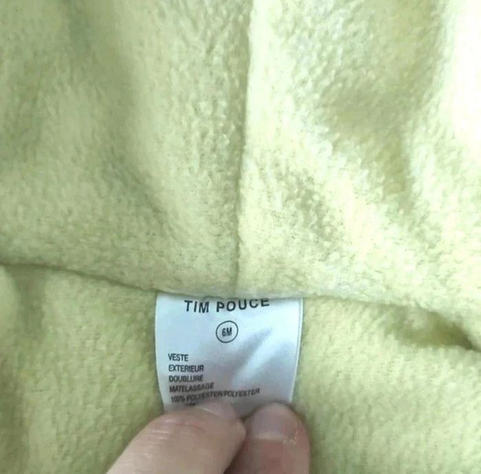 12 € Manteau hiver Tim Pouce 6 mois - photo numéro 4