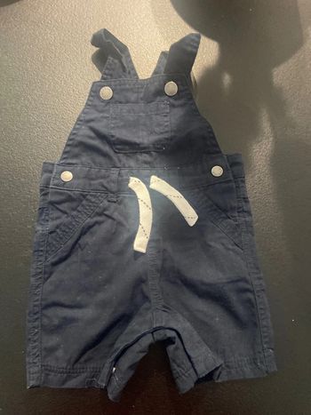 Salopette short 6 mois