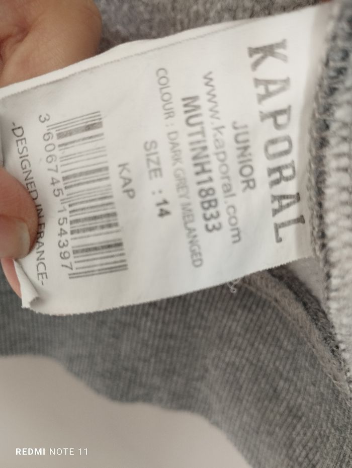 Sweat zippé Kaporal - photo numéro 5