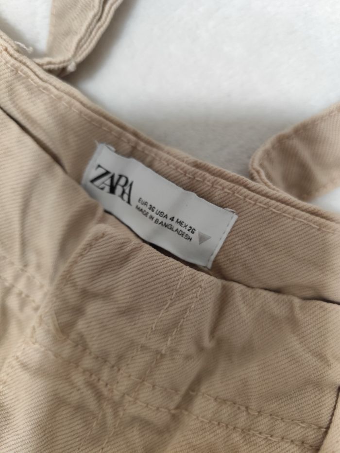 Pantalon a jambe large Zara neuf t 36 - photo numéro 2