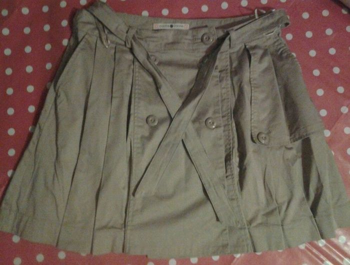 Jupe beige Taille 38 Cache Cache - photo numéro 2