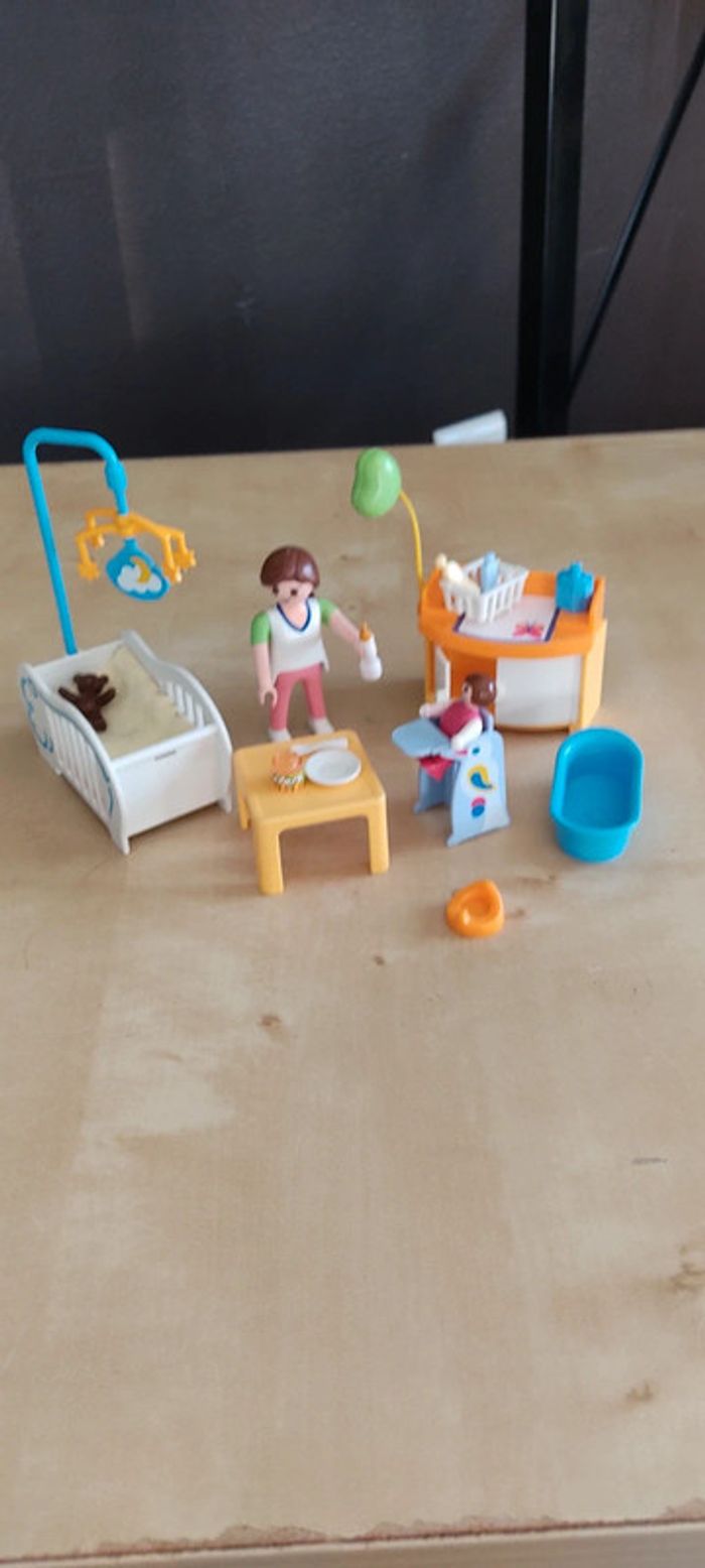 Playmobil chambre de bébé 4286
