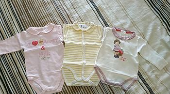 Lot 3 bodies manches longues 3 mois