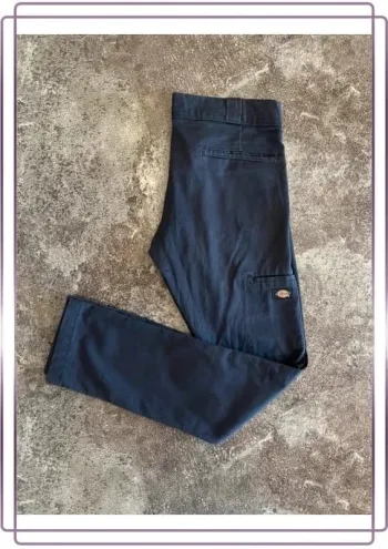 Chino bleu marine homme Dickies 32x32 Men navy blue chinos Pantaloni uomo Marineblaue Chinos Herren