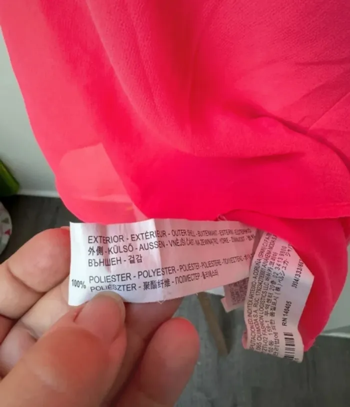 Débardeur rose fluo Bershka taille S ou 36 - photo numéro 8