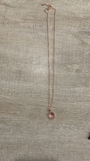 Collier rose gold
