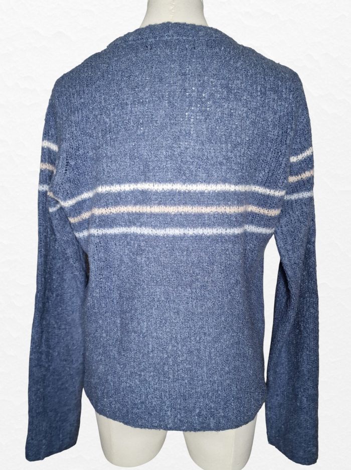 Pull d'hiver Monoprix Femme – Taille S – Bleu - photo numéro 4