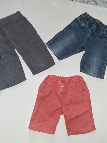 Lot de 3 shorts KidKanai et Kiabi