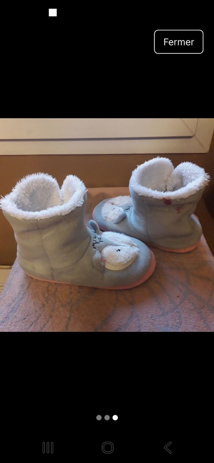 Chaussons montants files P 30 - photo numéro 3