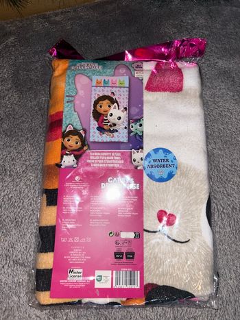 Drap de plage gabby s dollhouse gabby et la maison magique