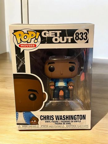 Figurine POP Movies Get Out 833 Chris Washington neuve non deboxee