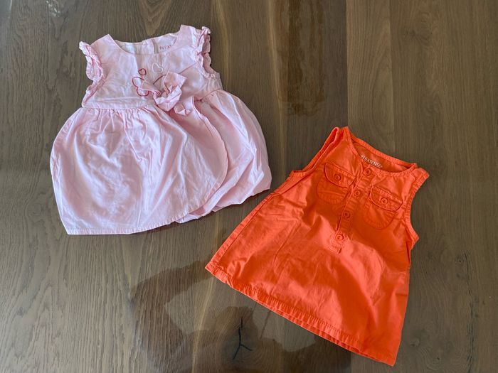 Lot 2 robes courte  été 62 cm in extenso