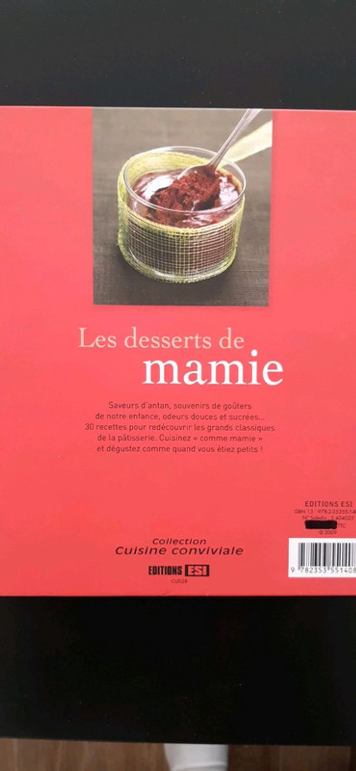 Livre cuisine dessert - photo numéro 2