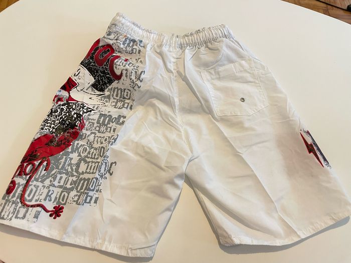 Short de bain blanc taille 8 ans survive sport - photo numéro 2