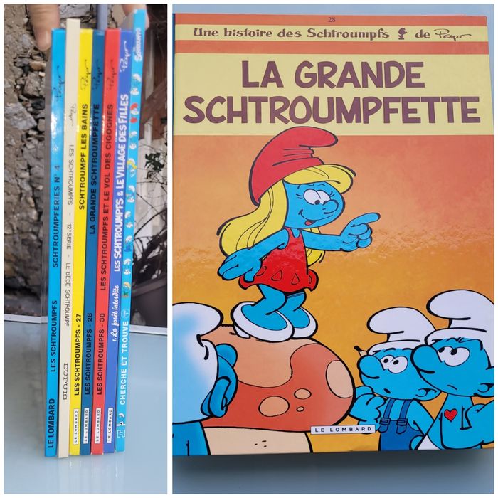 BD Les Schtroumpfs tome 28 : La Grande Schtroumpfette EO