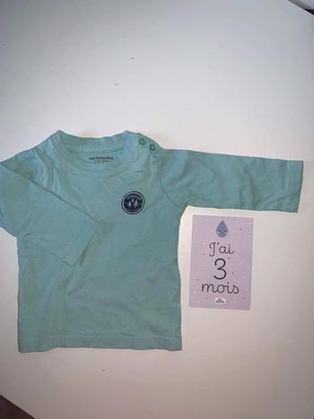 Tee shirt 3 mois