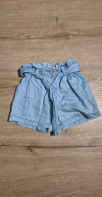 Short taille haute 12 mois