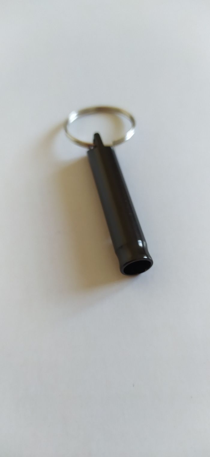 Sifflet porte clé de survie noir - photo numéro 2