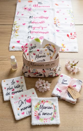 Panière maman en or