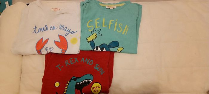 Lot 3 tee shirt dpam