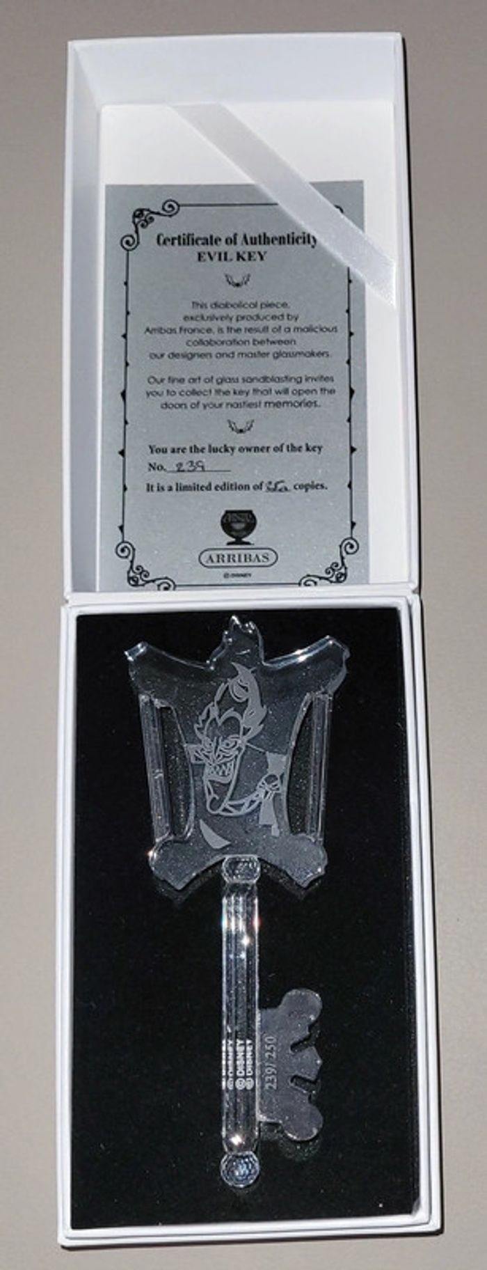 Cle key llave arribas Hades Disney - photo numéro 2
