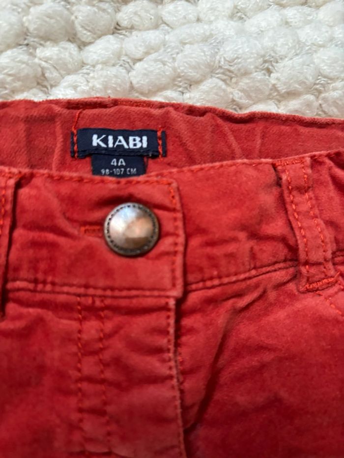 Short d’hiver fille en suédine 4 ans - photo numéro 2