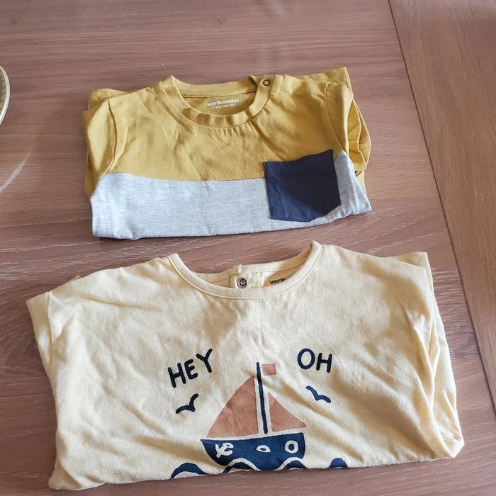 Lot de 2 Tee-shirts Vertbaudet 2 ans - photo numéro 2