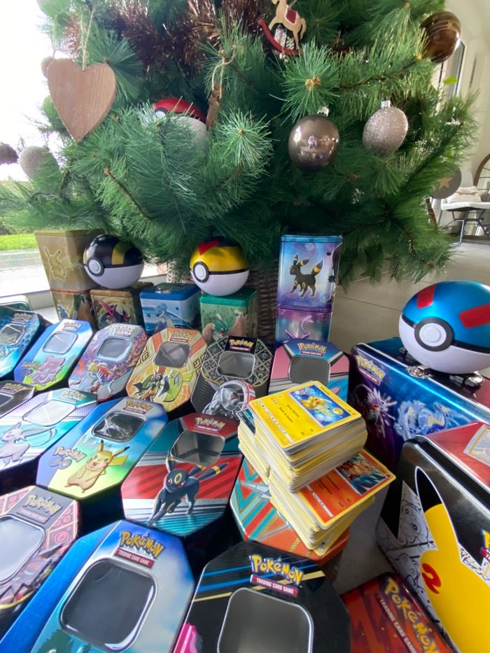 Carte pokemon pour Noël