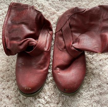 Bottines bordeaux taille 37