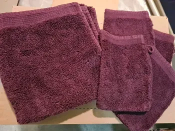 Lot serviette et gants