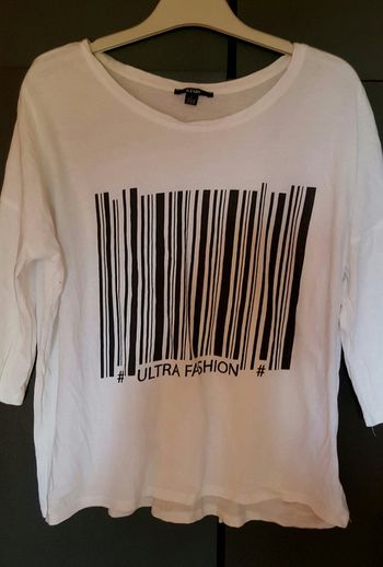 Tee-shirt code barre 😊