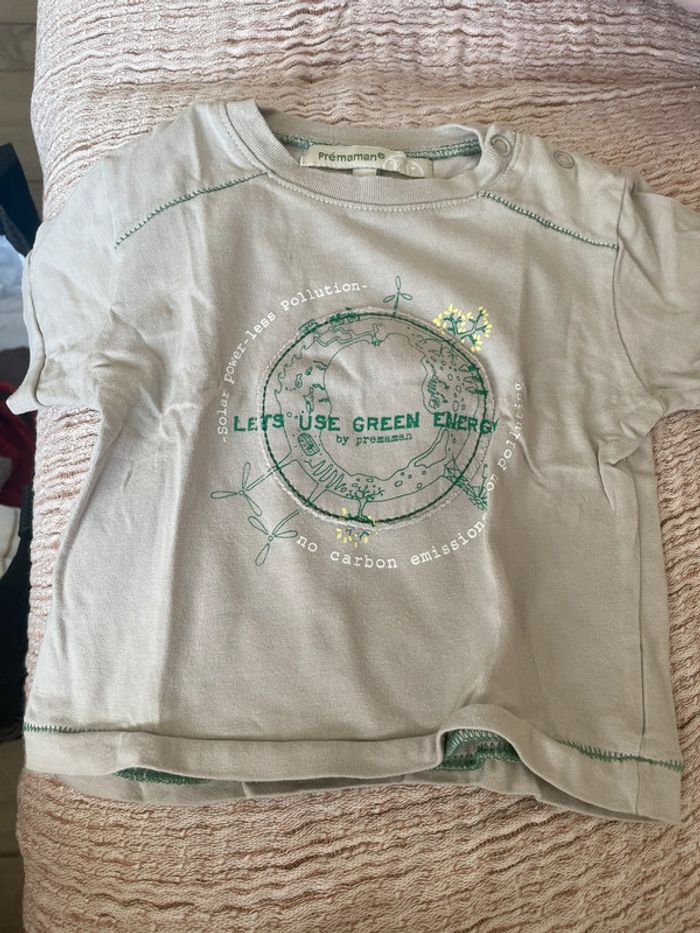 Lot tee shirt 6 mois - photo numéro 4