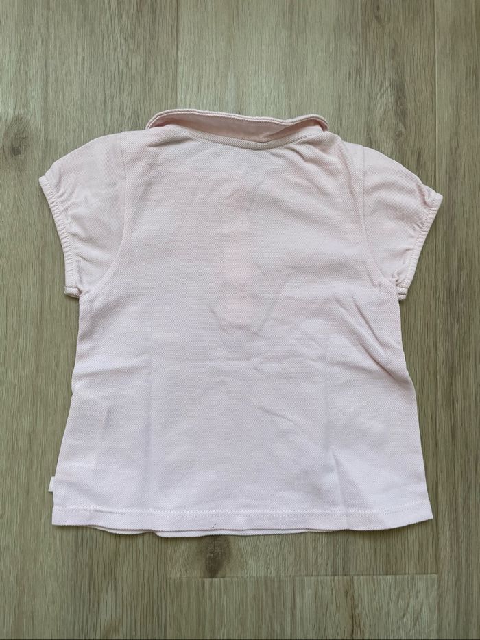 Polo Obaïbi rose fille 18 mois - photo numéro 2