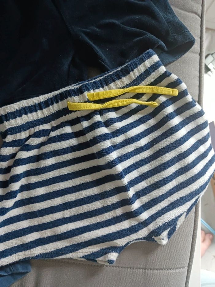Lot de 4 shorts bébé 6 mois Lulu castagnette - photo numéro 4