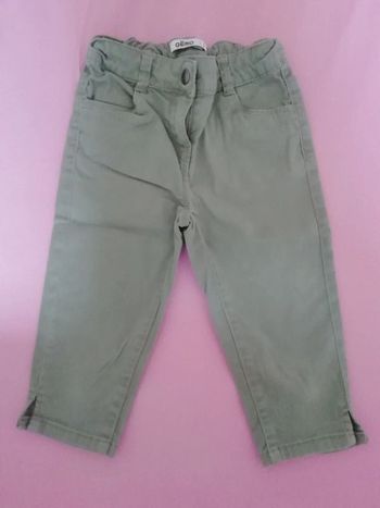 Pantacourt kaki 5 ans