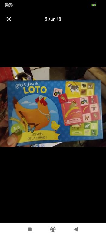 P'tit jeux de loto Les Rois de la Ferme