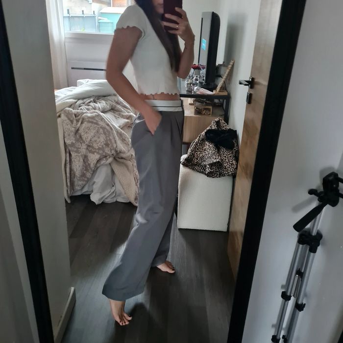 Pantalon ample gris 🩶 - photo numéro 2