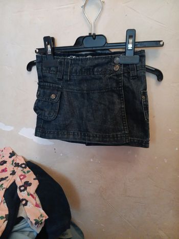 Jupe short en jean 2 ans in extenso