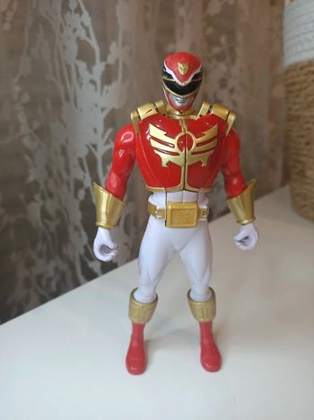 Figurine Bandai Power Rangers 2013 Megaforce Ultra Morphin Red 16cm