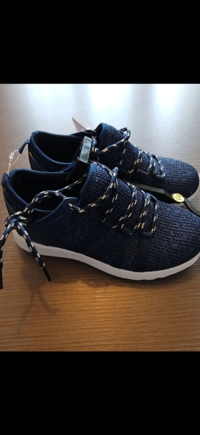 Baskets bleu tissaia 31 - photo numéro 3