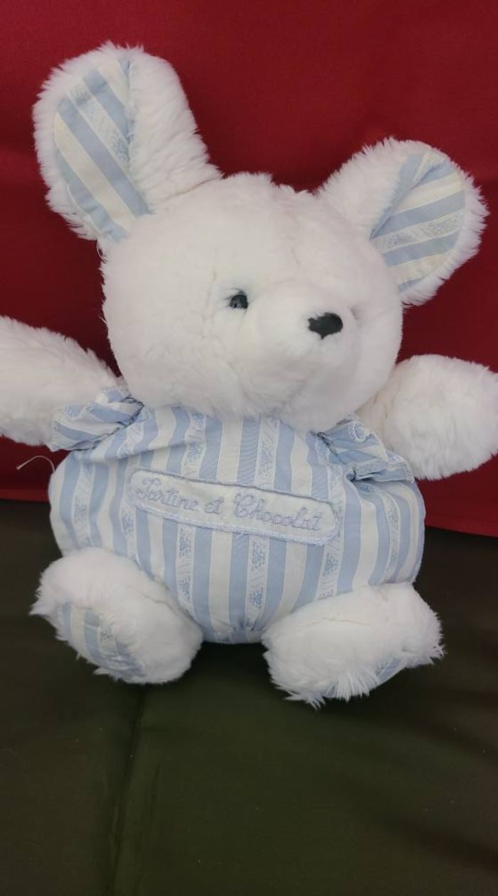 peluche souris tartine et chocolat - photo numéro 2