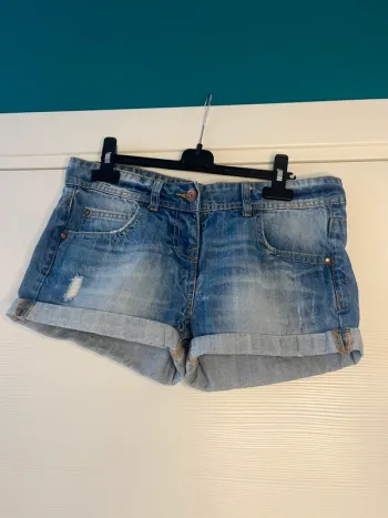 🔹 Short en Jean Taille Haute – Gémo 🔹