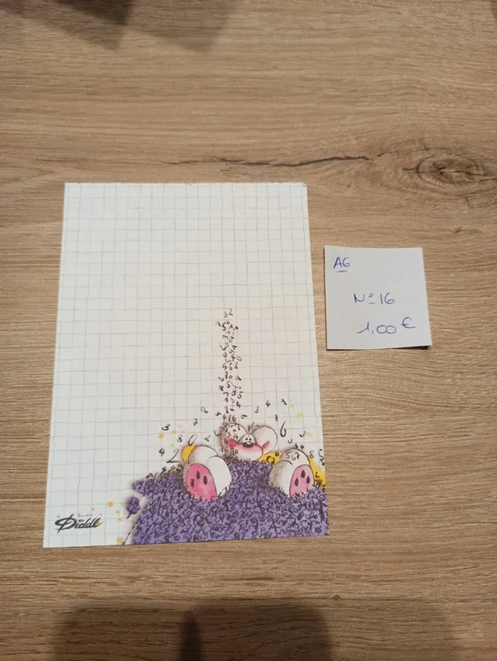 Feuille Diddl A6 16 1,00€