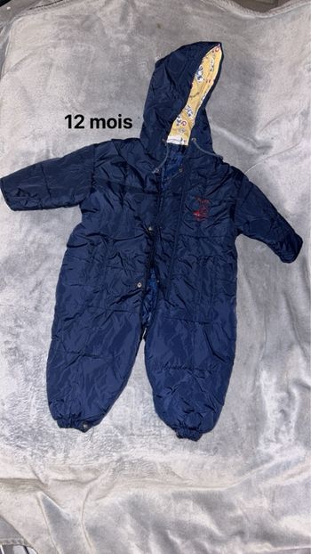 12 mois combinaison blouson