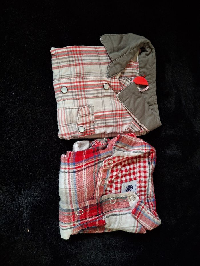 Lot d'environ 70 vêtements bébé 6 mois - photo numéro 9