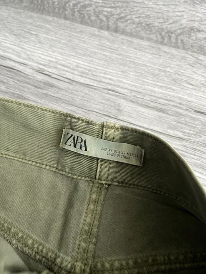 Jean Zara kaki XS - photo numéro 2