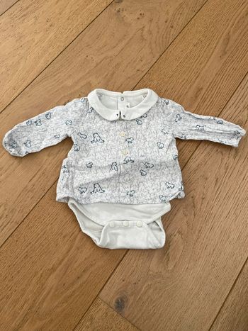 Body chemise tartine et chocolat