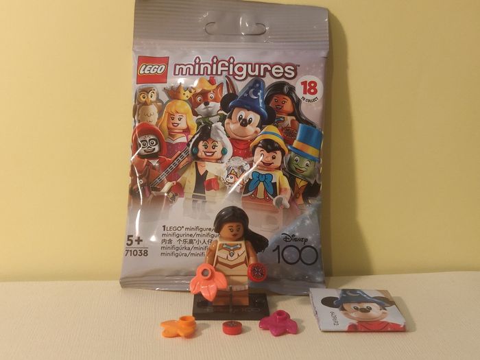 Minifig Lego Pocahontas - Series Disney 100 - Complet - coldis100-12 dis103 - photo numéro 8
