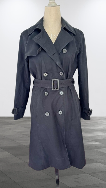 💕veste trench noir hyper chic #mango #mngsuit taille 40L