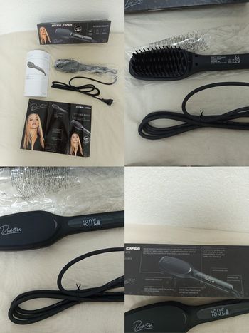 Brosse lissante 2 en 1 lisseur & brosse neuve